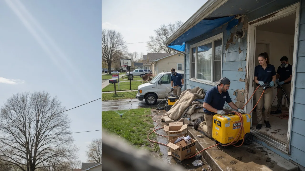 Basement Flood Cleanup in Homer, IN near me